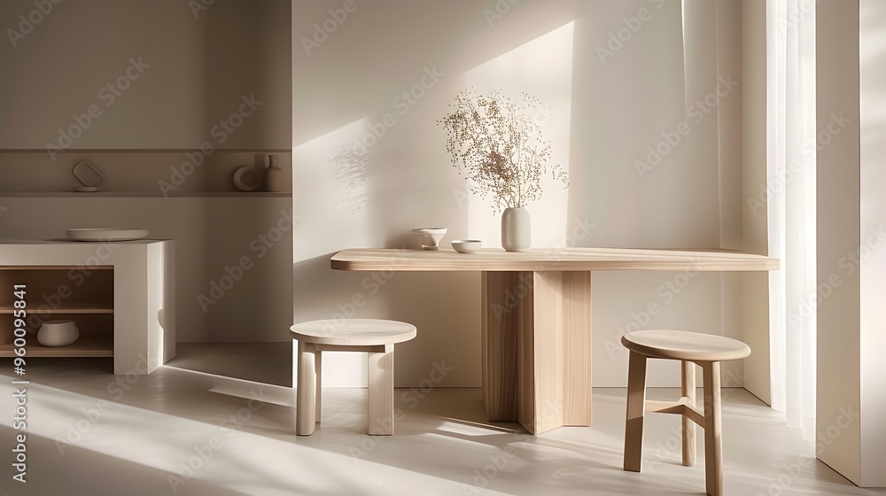 Minimalistic palette that embraces simplicity and understated elegance AI generated illustration Minimalistic palette that embraces simplicity and understated elegance AI generated illustration