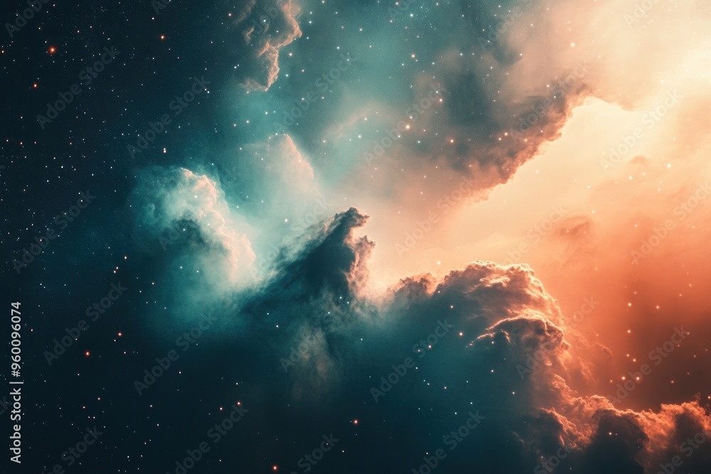 A Cosmic Landscape of Nebulae and Stars in the Milky Way A Cosmic Landscape of Nebulae and Stars in the Milky Way