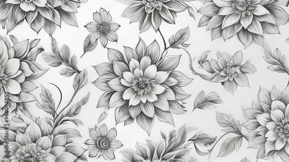 seamless floral pattern seamless floral pattern