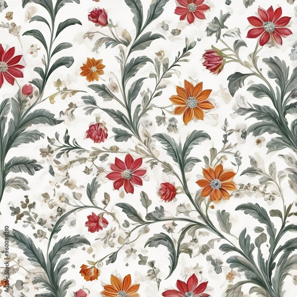 seamless floral pattern seamless floral pattern