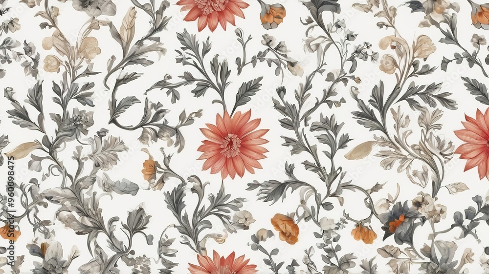 seamless floral pattern seamless floral pattern