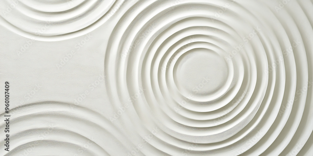 A light white textured surface with a smooth, satin-like finish, accented by faint, concentric circles that radiate outward. A light white textured surface with a smooth, satin-like finish, accented by faint, concentric circles that radiate outward.
