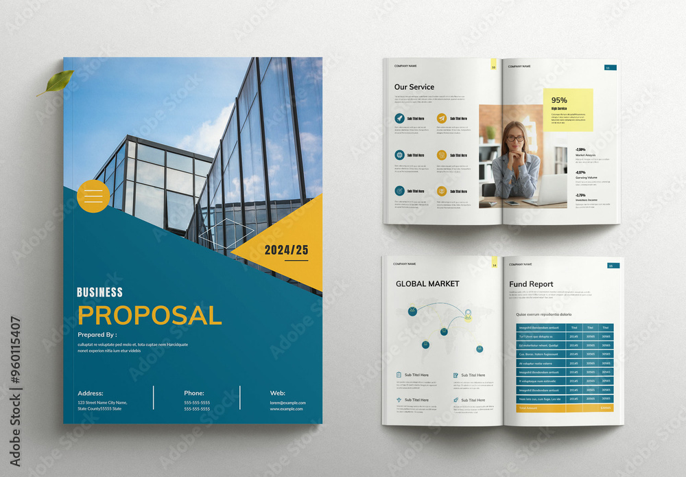 Proposal Stock Business Proposal Stock Template | Adobe Stock