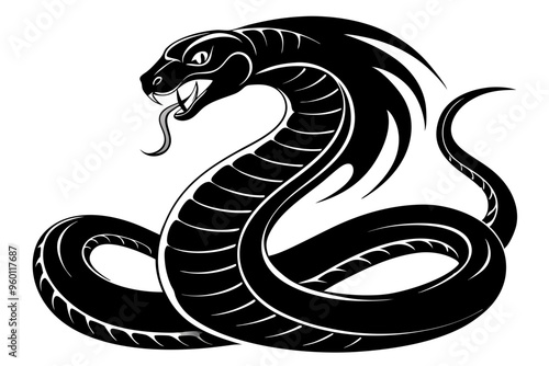 snake vector silhouette, snake vector icon,snake animal design