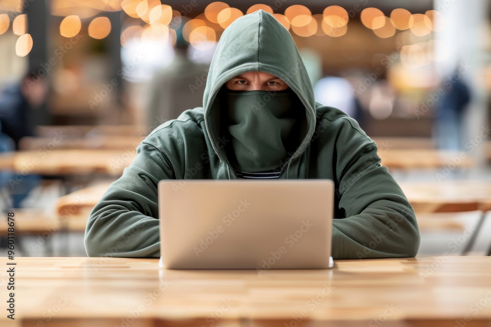 Digital security and threats from hackers. AI generative. Digital security and threats from hackers. AI generative.