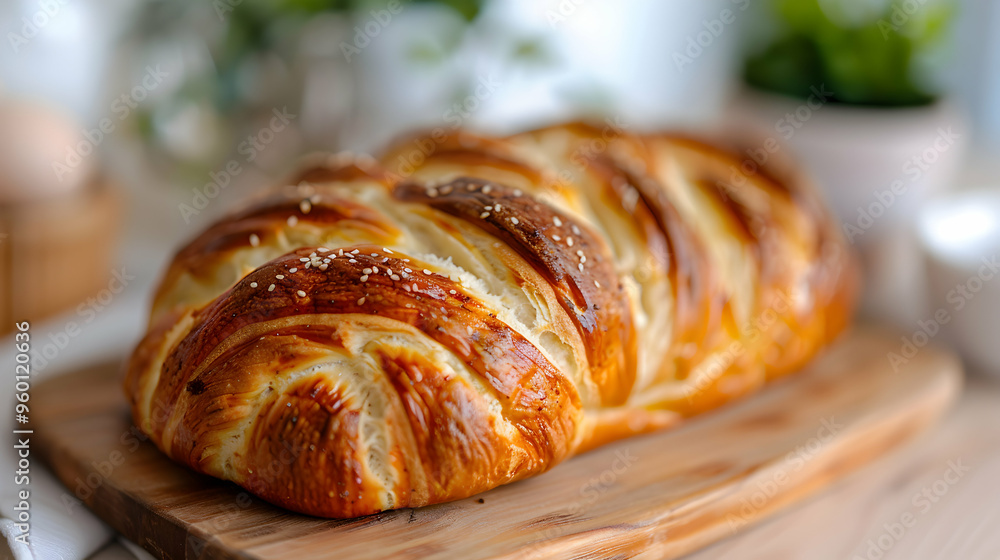 Fototapeta premium Freshly Baked Croissants