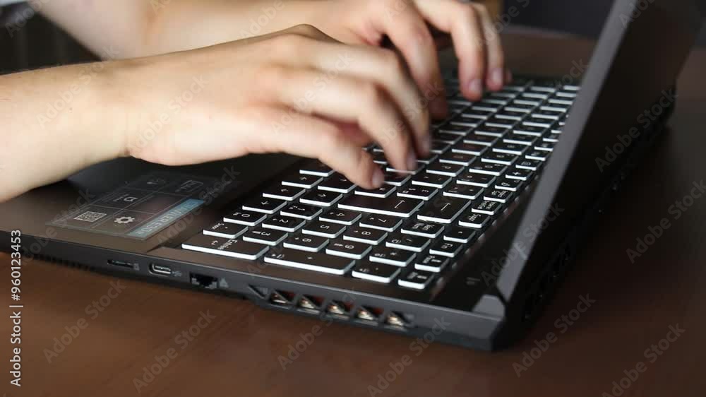 typing on keyboard typing on keyboard
