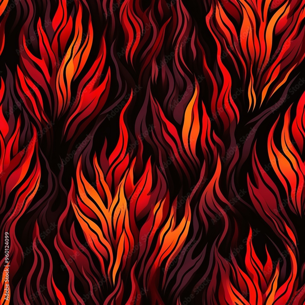 A close-up image of flames burning against a black background. The flames are bright orange and yellow, and they are reflecting on the surface below.blaze fire flame texture background
A close-up image of flames burning against a black background. The flames are bright orange and yellow, and they are reflecting on the surface below.blaze fire flame texture background