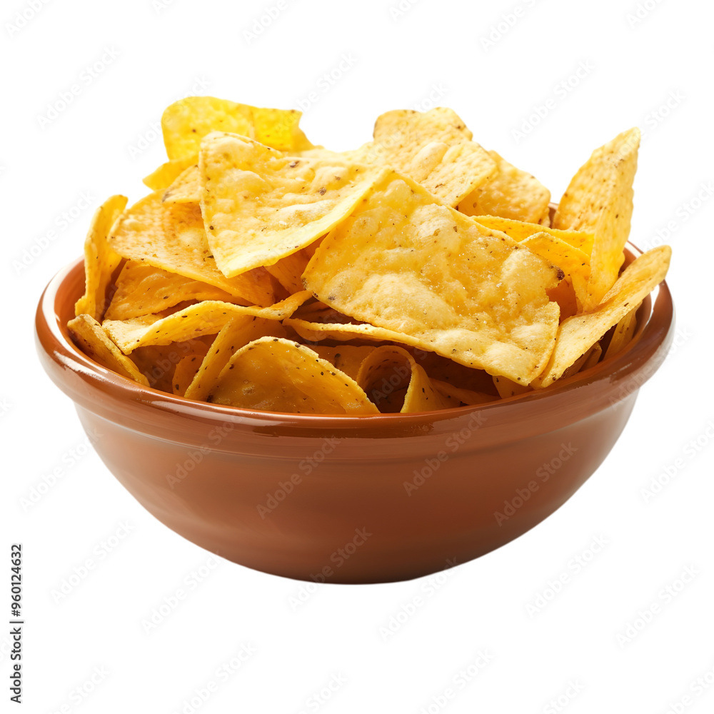 crispy potato chips, perfectly isolated on a transparent crispy potato chips, perfectly isolated on a transparent
