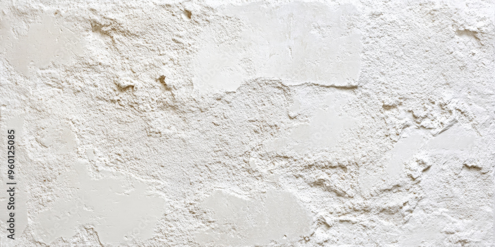 Fototapeta premium A light white textured surface with a fine, grainy texture, resembling the feel of natural limestone or chalk.