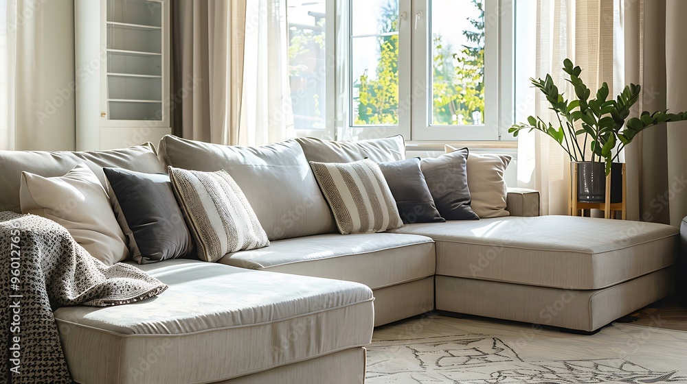 Write about the contemporary style of a living room with a sectional sofa Write about the contemporary style of a living room with a sectional sofa