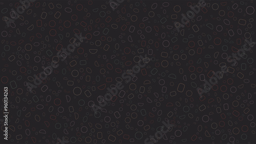 Wallpaper Mural SEAMLESS GEOMETRIC SHAPES FIGURES PATTERN TEXTURE COLORFUL TEMPLATE ABSTRACT DARK BACKGROUND TRENDY DESIGN VECTOR Torontodigital.ca