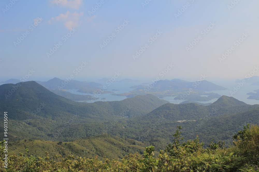 Fototapeta premium Oct 21 2015 Sai Kung West Country Park of Kai Kung Shan