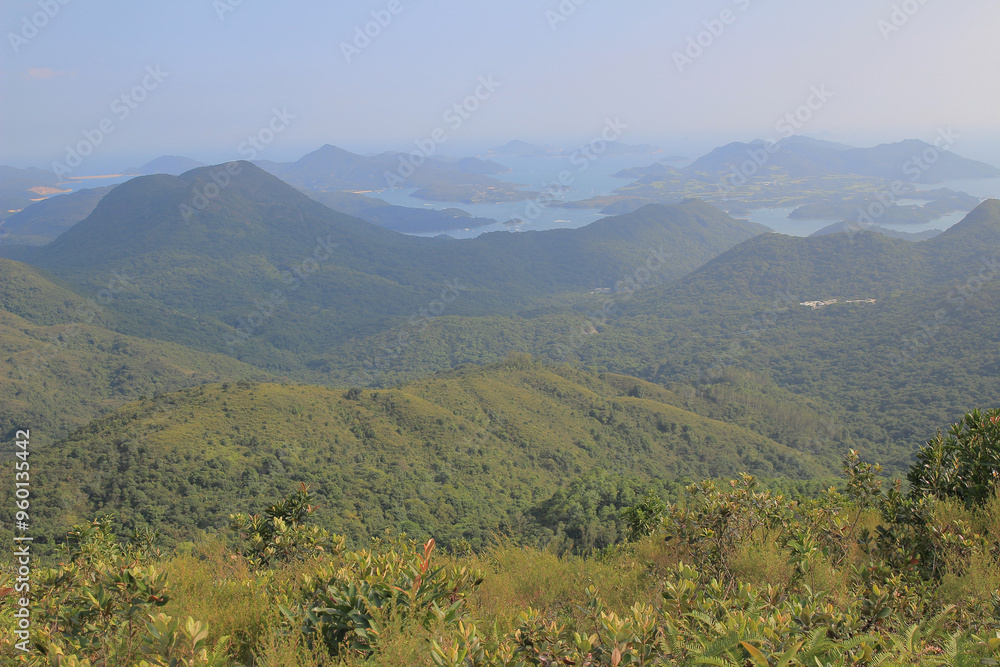 Fototapeta premium Oct 21 2015 Sai Kung West Country Park of Kai Kung Shan
