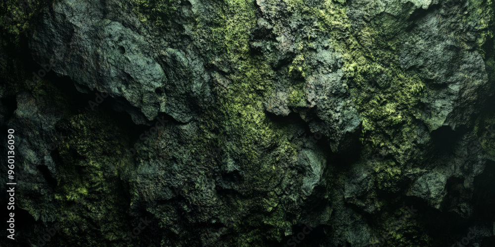 A dark green textured surface with a rough, uneven texture, mimicking the feel of moss-covered rocks in a dense forest. A dark green textured surface with a rough, uneven texture, mimicking the feel of moss-covered rocks in a dense forest.