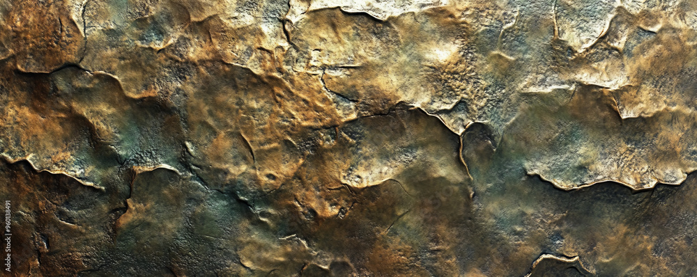 A bronze textured surface with a rough, gritty texture, featuring random, small indentations that create a tactile, rugged feel. A bronze textured surface with a rough, gritty texture, featuring random, small indentations that create a tactile, rugged feel.