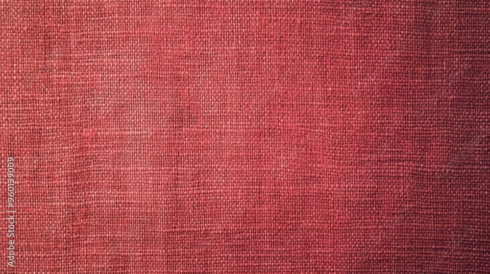 Fototapeta premium Grainy red fabric for clear backgrounds