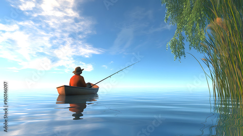 Fishing Adventures 3D Cartoons Relaxing on the Water invites viewers into a serene world where the simple pleasures fishing come to life in vibrant 3D animations.These cartoons capture the tranquility photo