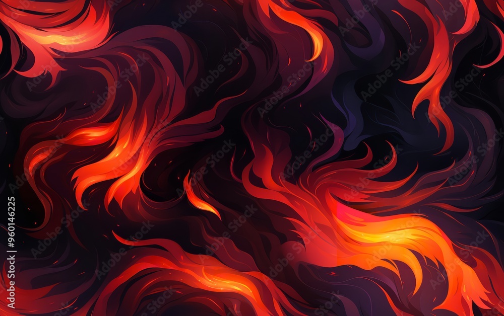 A close-up image of flames burning against a black background. The flames are bright orange and yellow, and they are reflecting on the surface below.blaze fire flame texture background
A close-up image of flames burning against a black background. The flames are bright orange and yellow, and they are reflecting on the surface below.blaze fire flame texture background