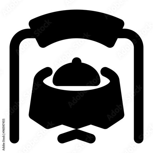 restaurant, bistro, cafe, places, city solid or glyph icon