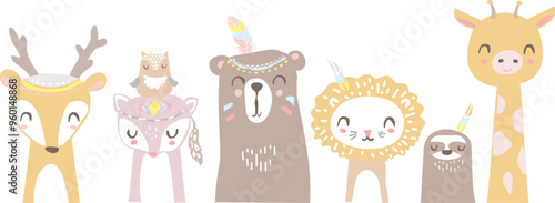 LOVELY BABY NORDIC ANIMALS TORSOS