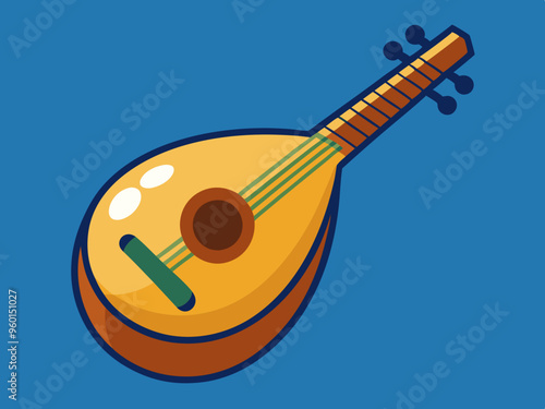 Oud Icon on Transparent Background