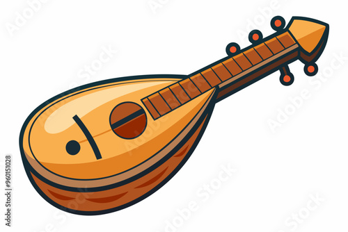 Oud Icon on Transparent Background