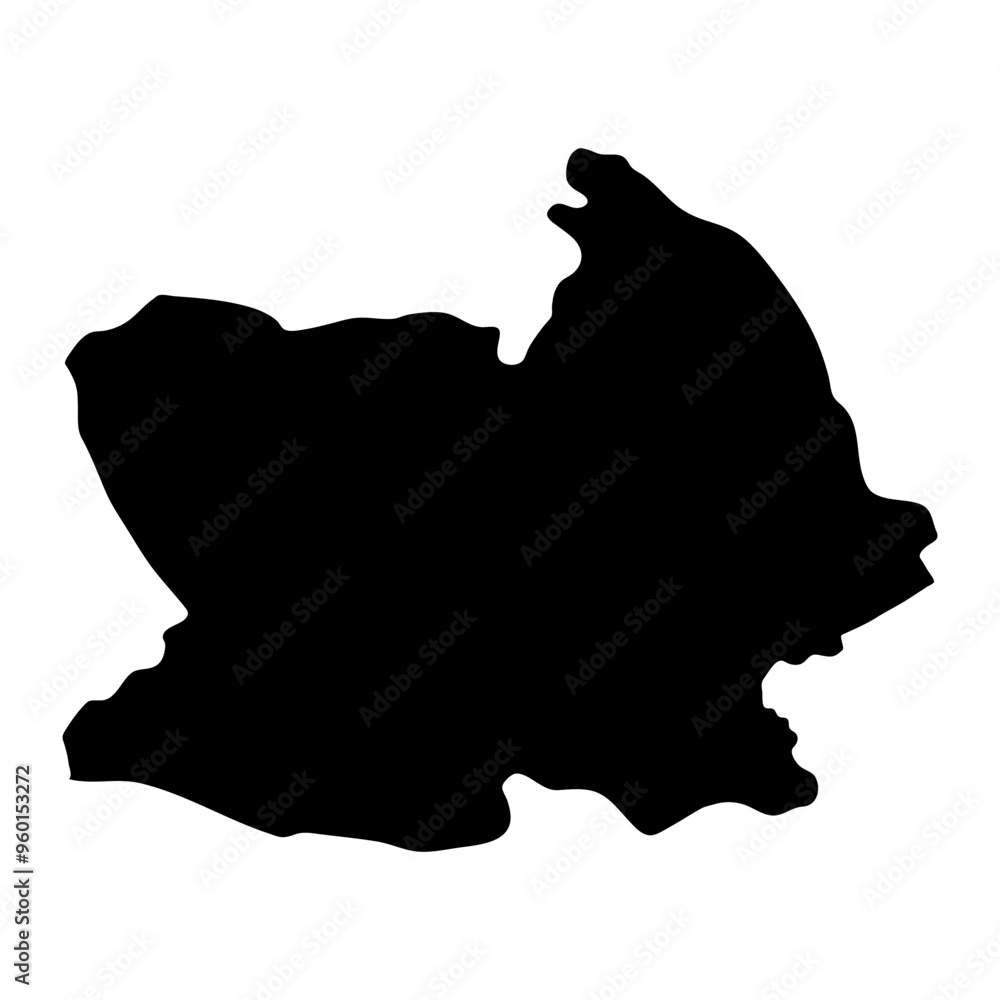 Chai Nat province map, administrative division of Thailand. Vector illustration. Chai Nat province map, administrative division of Thailand. Vector illustration.
