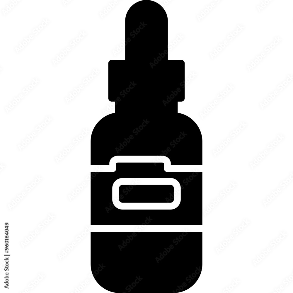 Obraz premium Facial Oil Icon