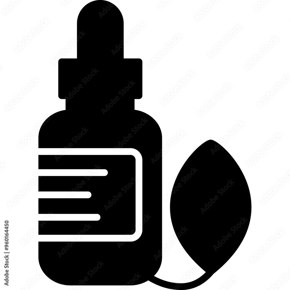 Obraz premium Castor Oil Icon