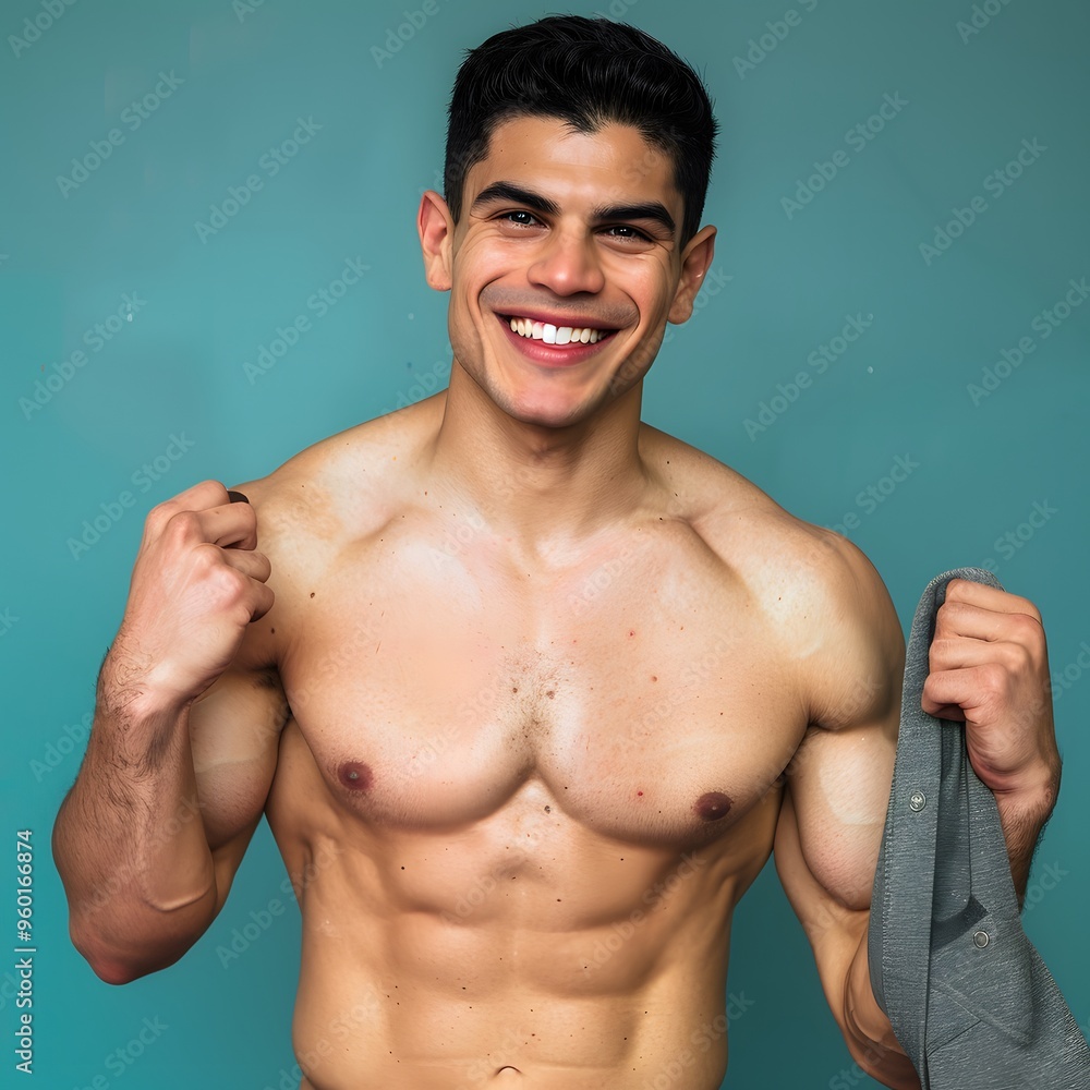 portrait of a muscular man portrait of a muscular man