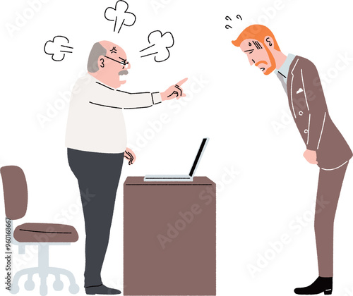 職場で部下が上司にパワハラを受けている3