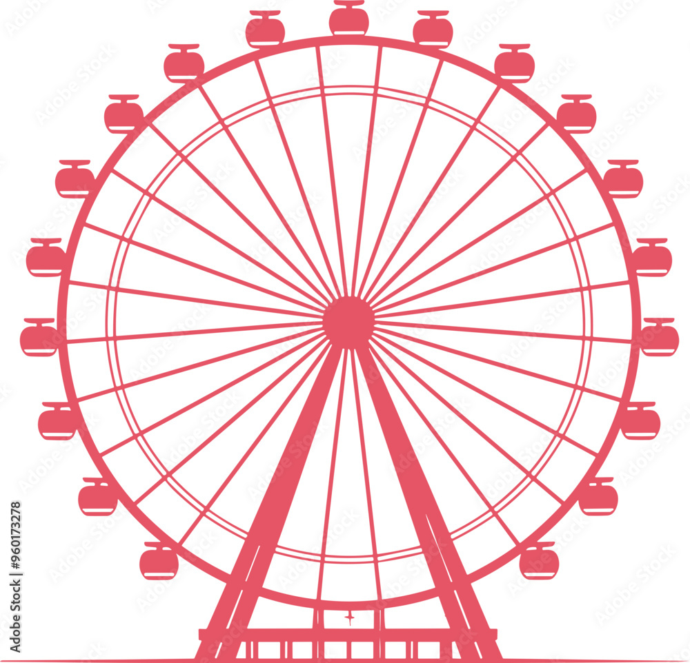 Obraz premium 대관람차