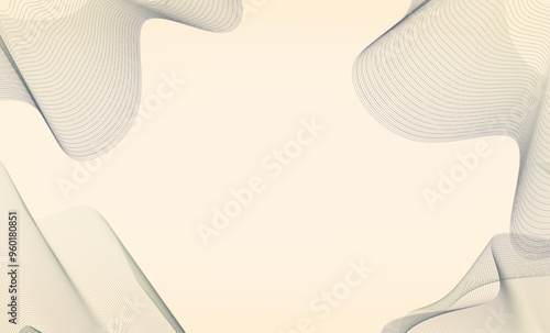 Abstract vector background with waves