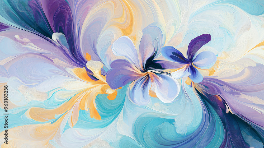 Fototapeta premium Abstract Image, beautiful, patterned, beautifully designed, colorful.