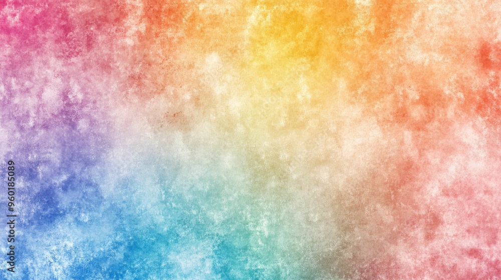 Fototapeta premium Abstract Watercolor Rainbow Background