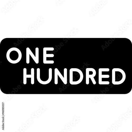 One Hundred Icon
