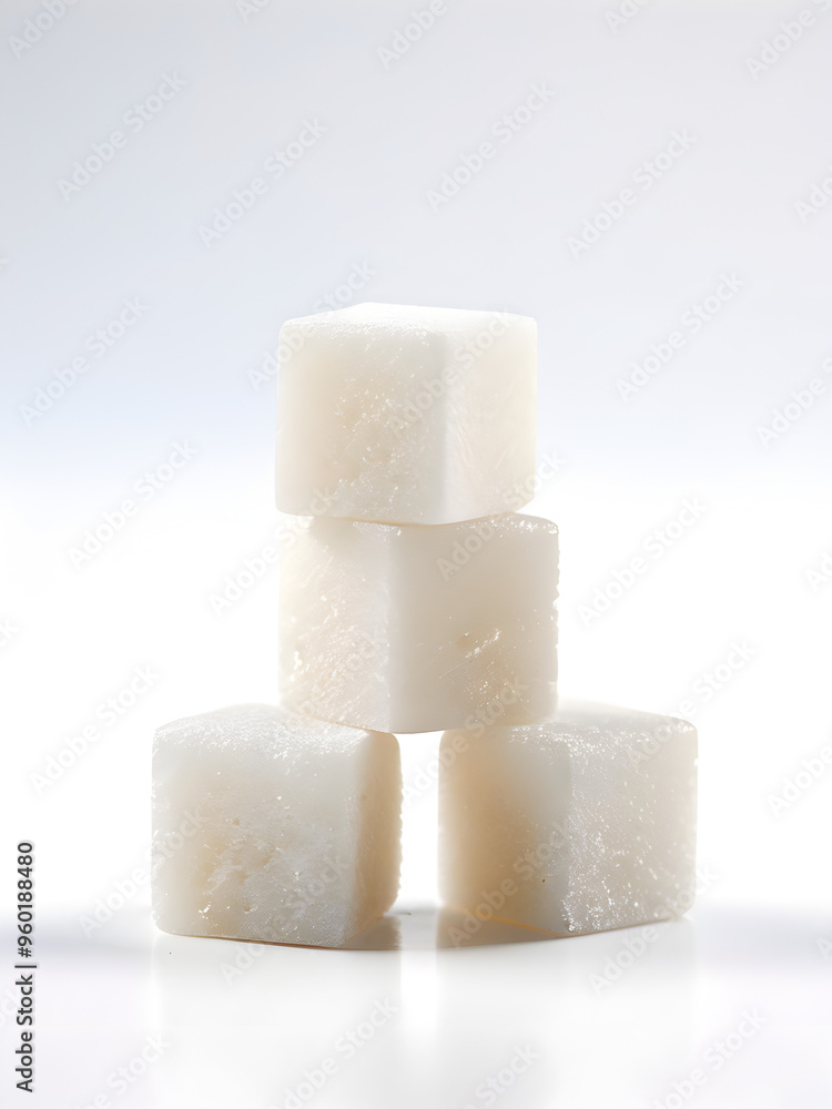 Sugar Cube Isolated on White and Translucent Background
Sugar Cube Isolated on White and Translucent Background