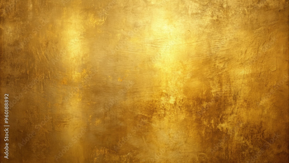 Obraz premium Aesthetically pleasing gold background with a hint of rust and dirt , aesthetics, rustic, vintage, shiny, texture, weathered