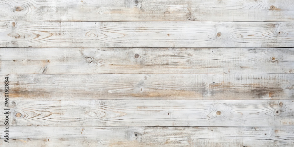 Naklejka premium Whitewashed wood texture background for rustic and modern design projects