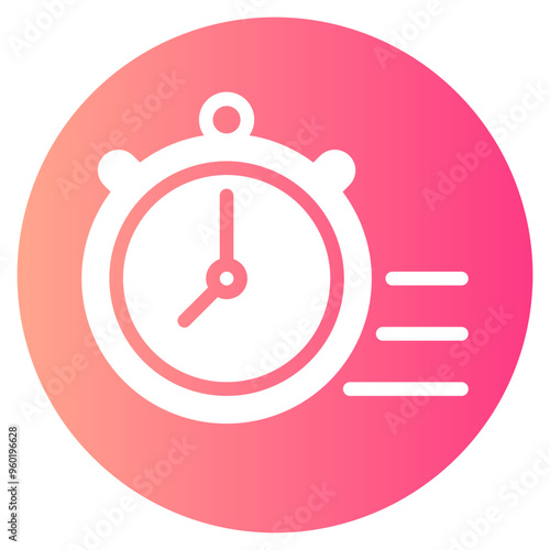 timer gradient icon