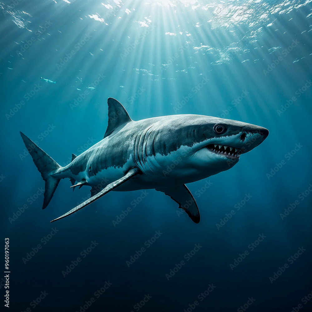 Obraz premium shark in the sea