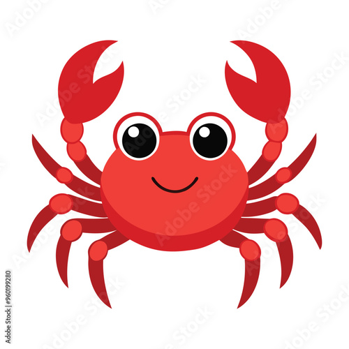 Crab Drawing Design Vector Illustration Clipart Eps