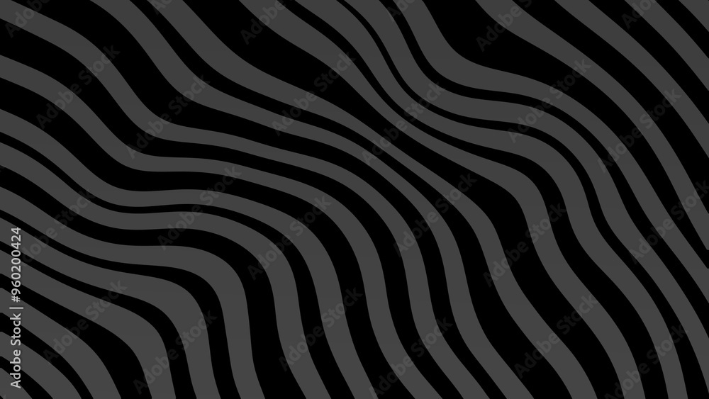 A pattern of wavy black lines on a dark gray background. The lines are thick and have a flowing, organic shape. A pattern of wavy black lines on a dark gray background. The lines are thick and have a flowing, organic shape.