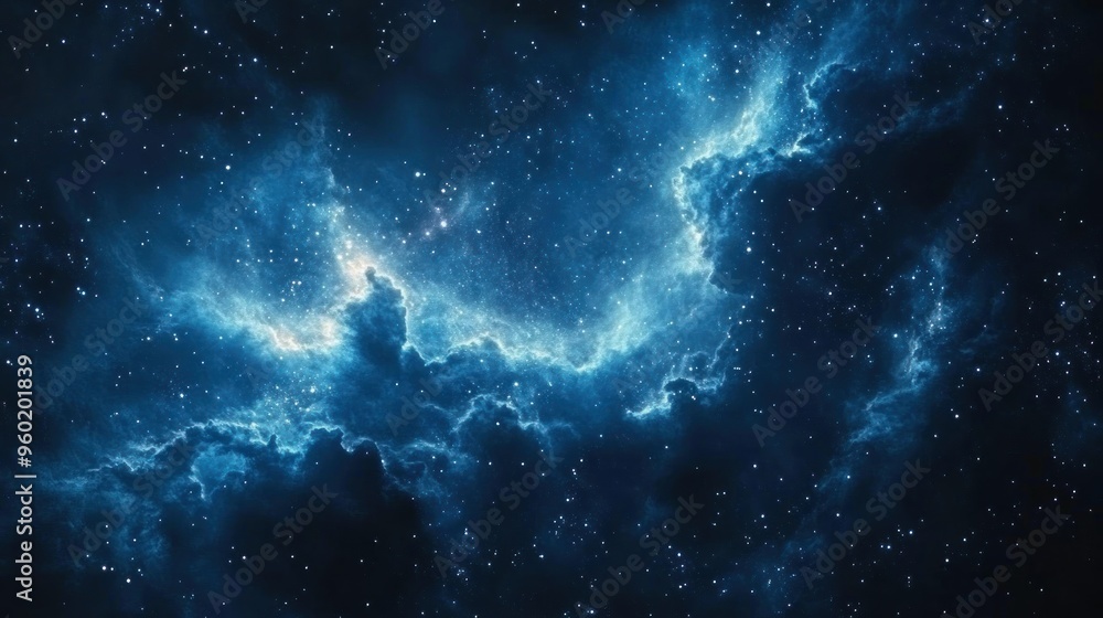 Fototapeta premium Galaxy background illustration with stars, space galaxy background, background with space, milky way supernova