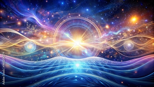Cosmic Ripples with Symbols and Soul Memories. Perfect for: Cosmic Energy Celebrations, Soul Festivals
