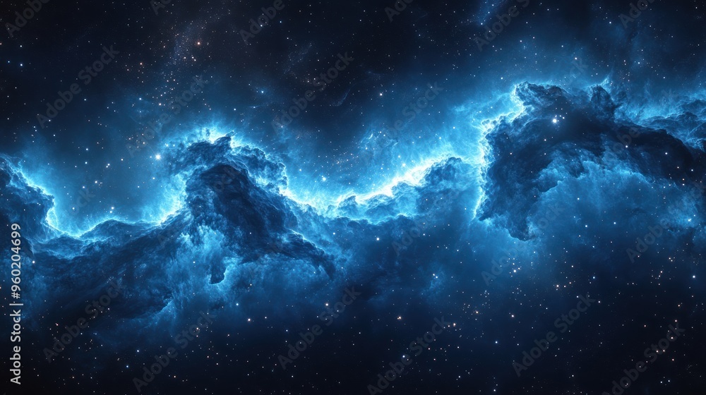 Obraz premium Galaxy background illustration with stars, space galaxy background, background with space, milky way supernova