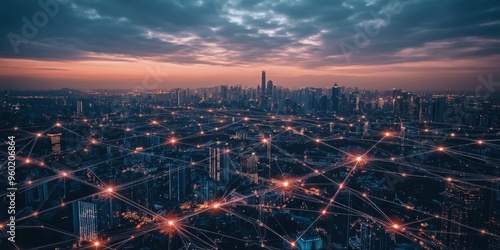 Exploring the Role of Network Infrastructure in Shaping the Future of Emerging Technologies, highlighting its pivotal impact on technological advancements and innovation photo