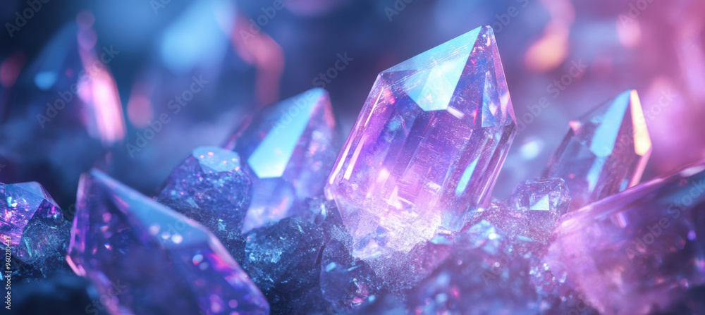 Crystal Cluster Glow. Crystal Cluster Glow.