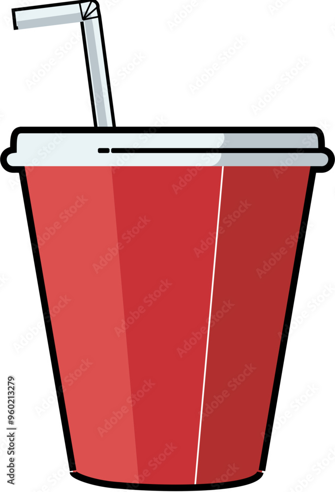 red plastic cup with ice red plastic cup with ice
